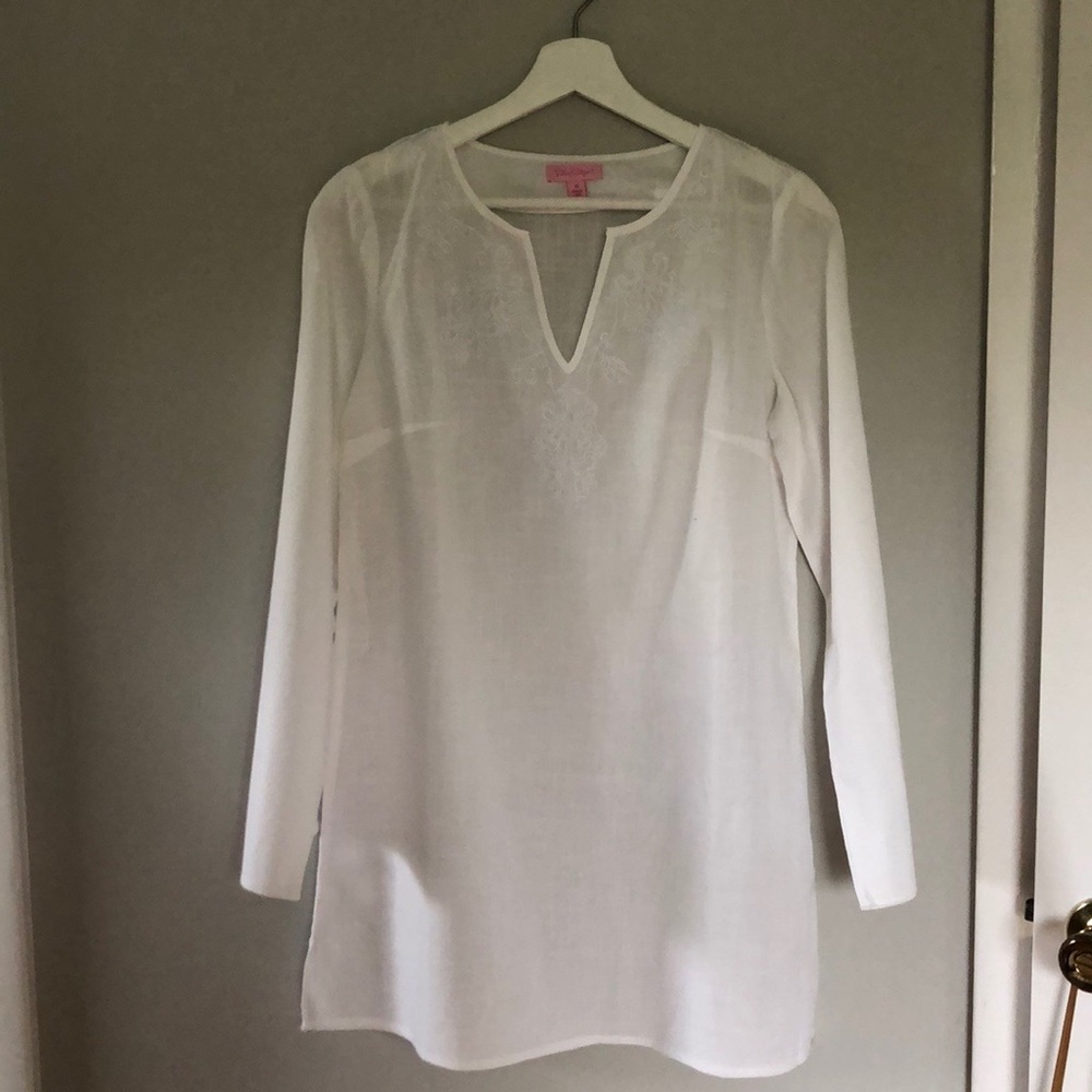 Lilly Pulitzer tunic, cover-up